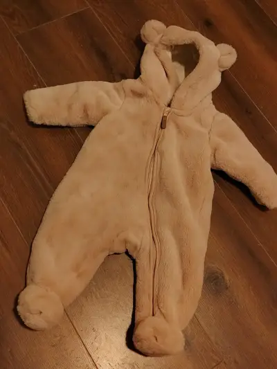 Termicos de bebé peludo beige - miniatura 1
