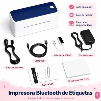 Impresora Etiquetas Phomemo 241-BT Bluetooth/USB - miniatura 2