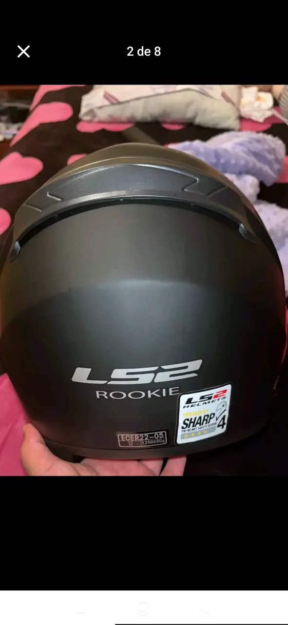 Casco LS2 FF352 Negro Matte - 4