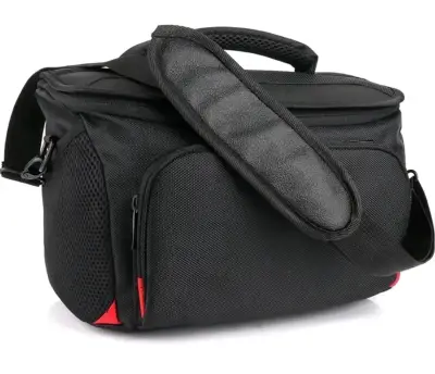 Bolso negro para cámara xl - miniatura 2