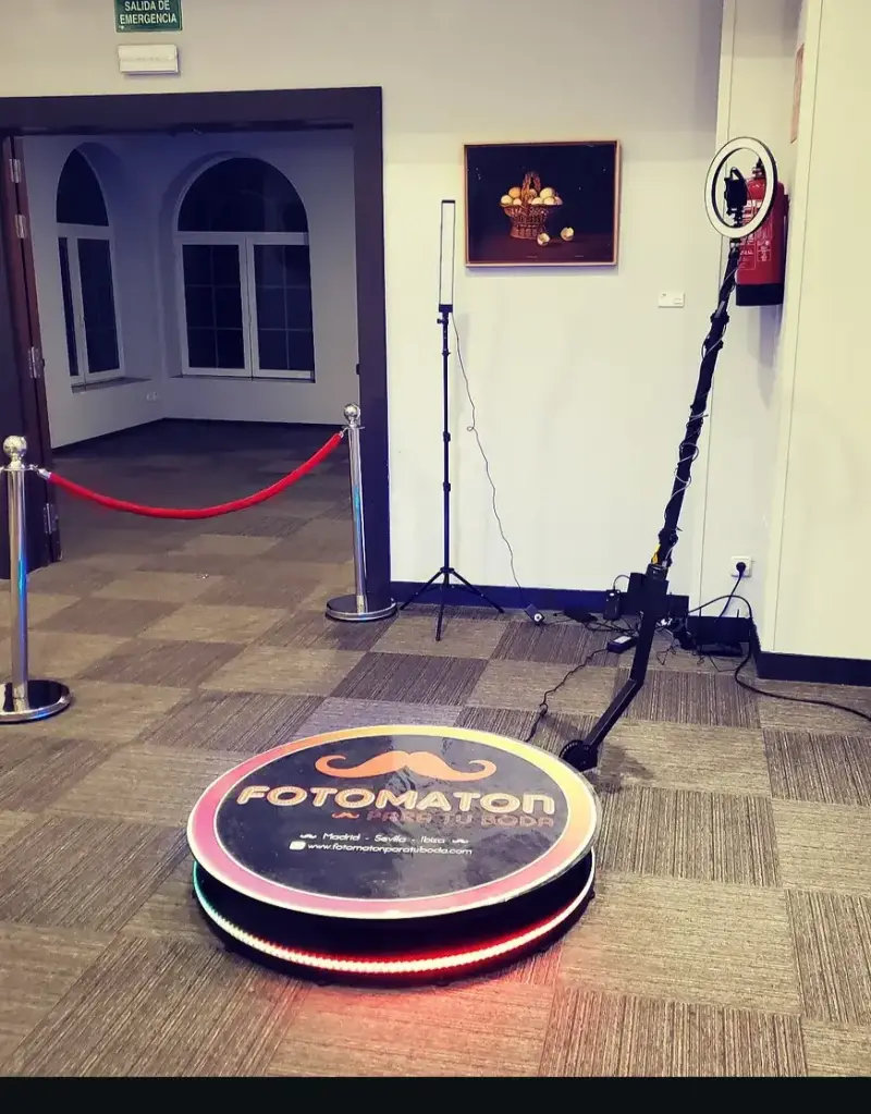 Fotomatón 360 para eventos