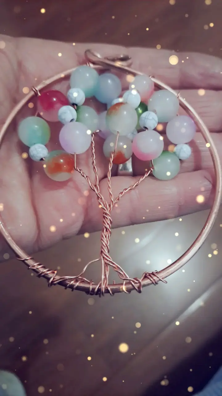 Árbol de gemas decorativo - 2