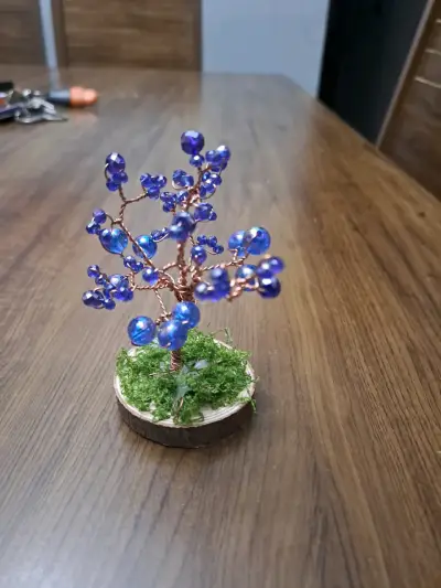 Árbol de gemas decorativo - miniatura 3