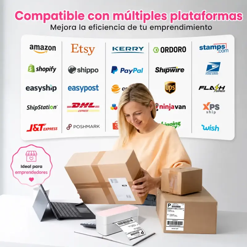 Impresora Etiquetas Phomemo 241-BT Bluetooth/USB - 6
