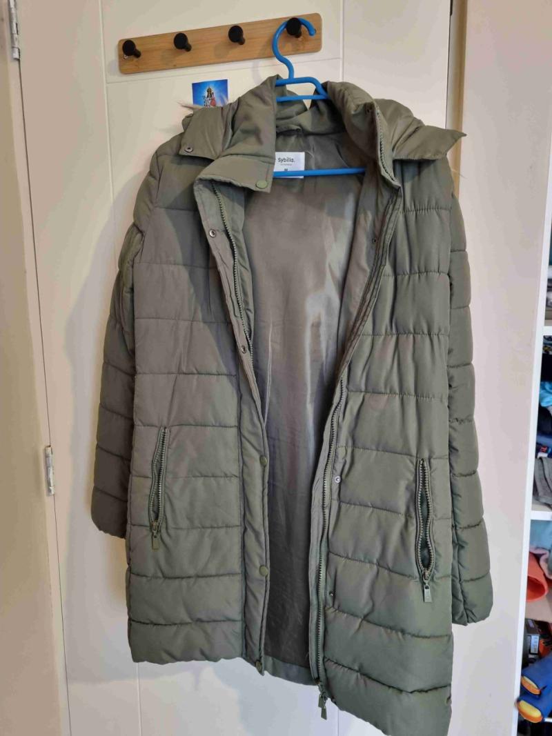 Parka verde con capucha - 3