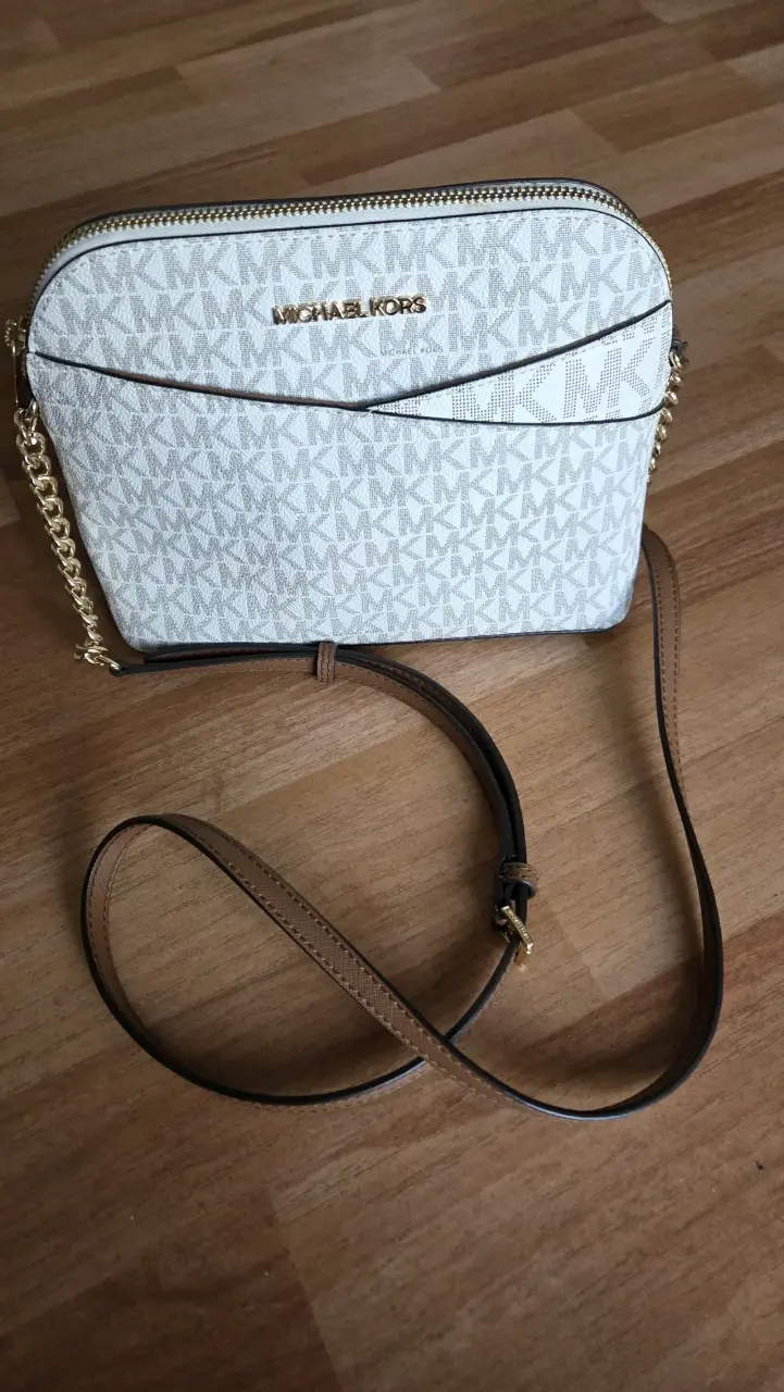 Cartera Michael Kors blanca - 1