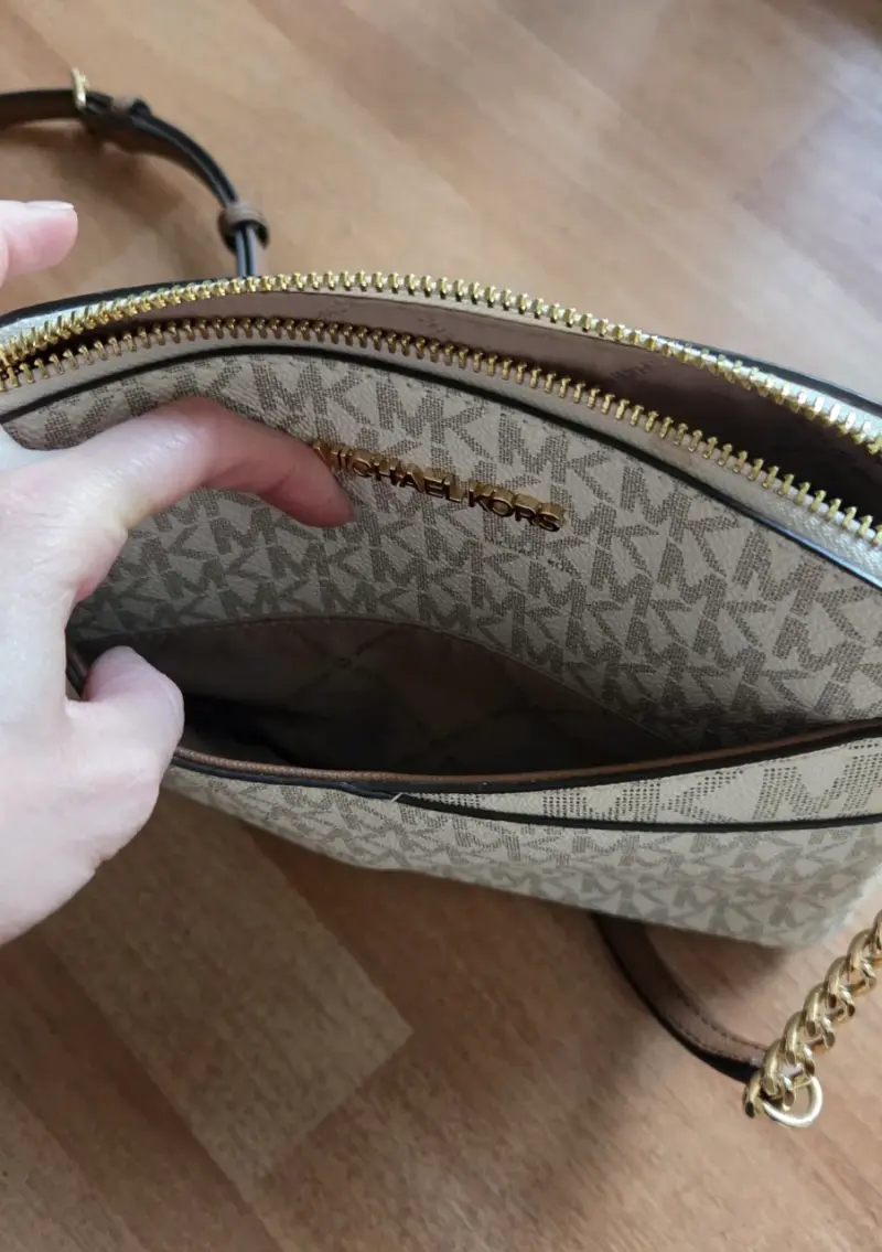 Cartera Michael Kors blanca - 3