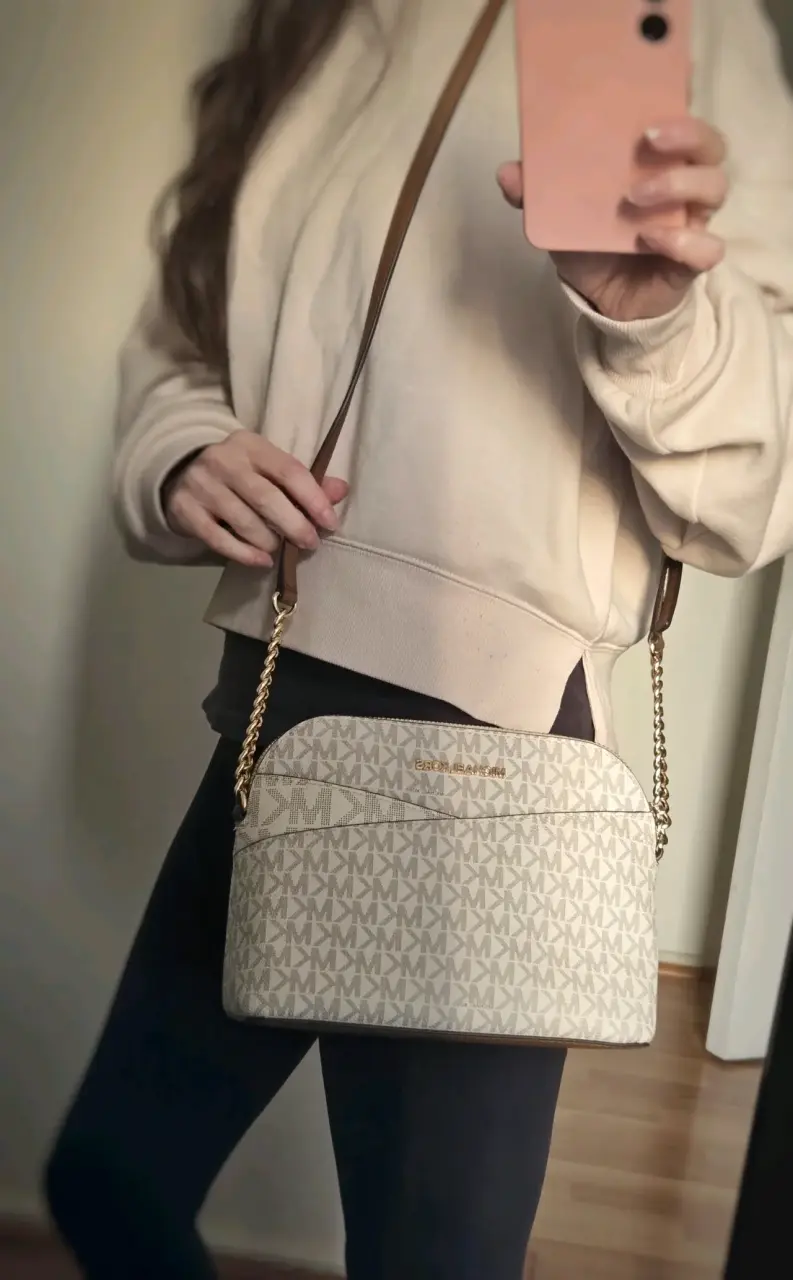 Cartera Michael Kors blanca - 6