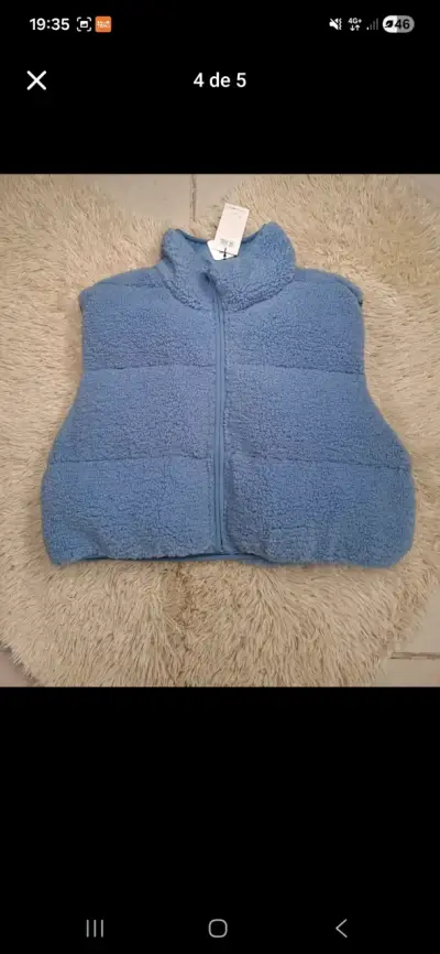 Chaqueta negra con chiporro - miniatura 4