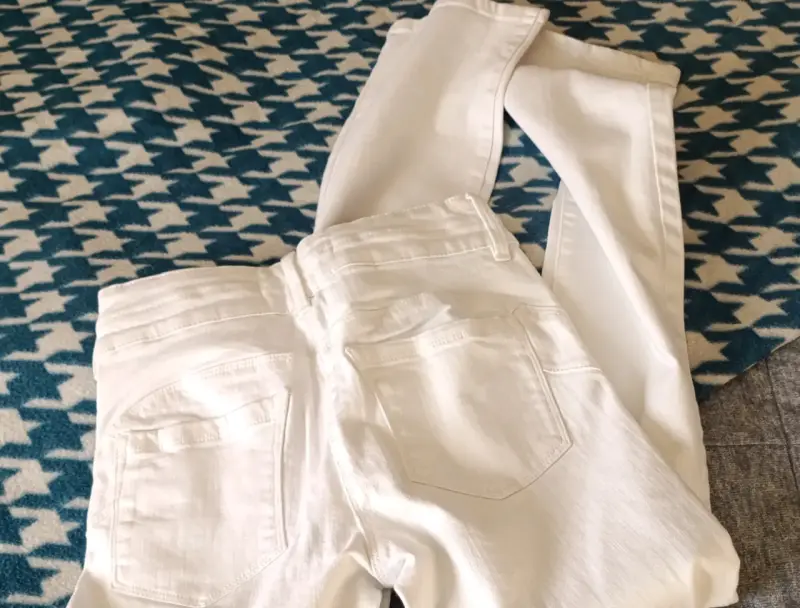 Jeans blanco 38 - 5