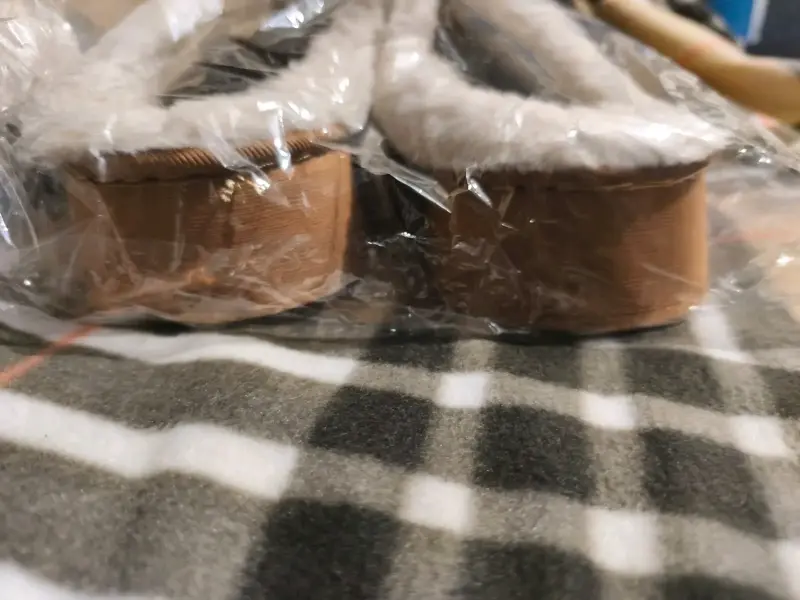 Pantuflas con chiporro para invierno - 5