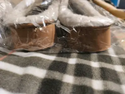 Pantuflas con chiporro para invierno - miniatura 5