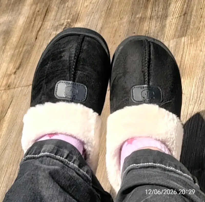 Pantuflas con chiporro para invierno - 6