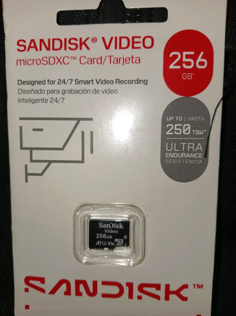 Tarjeta microSDXC SanDisk Video 256GB