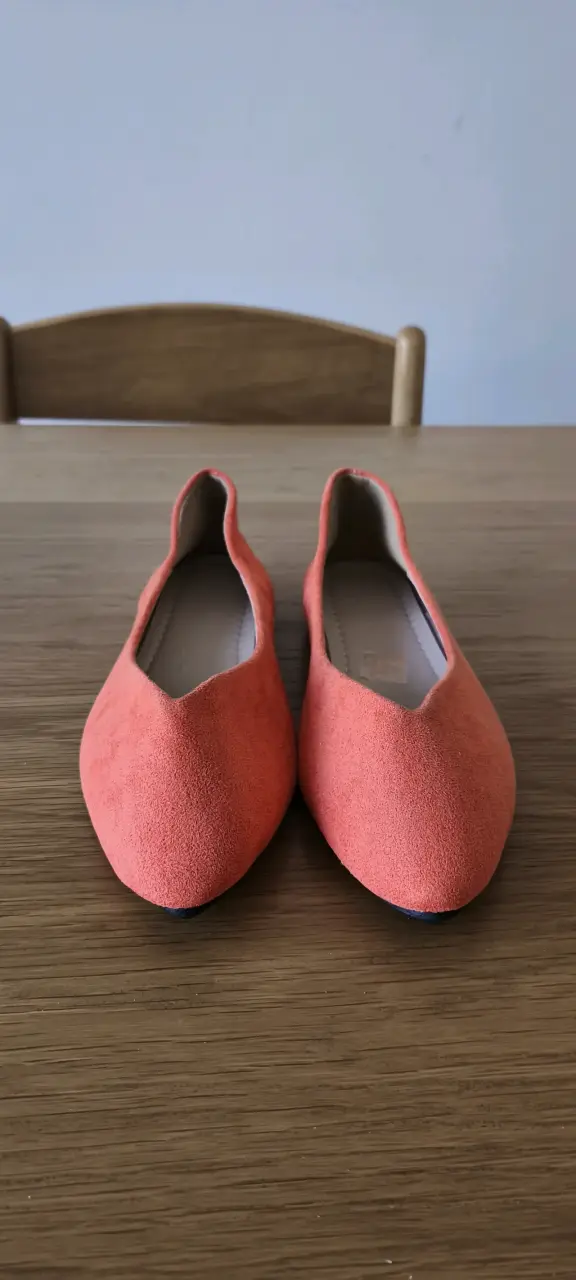Zapatos planos coral para mujer - 1