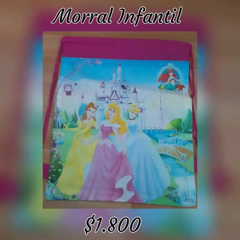 Morral infantil Princesas