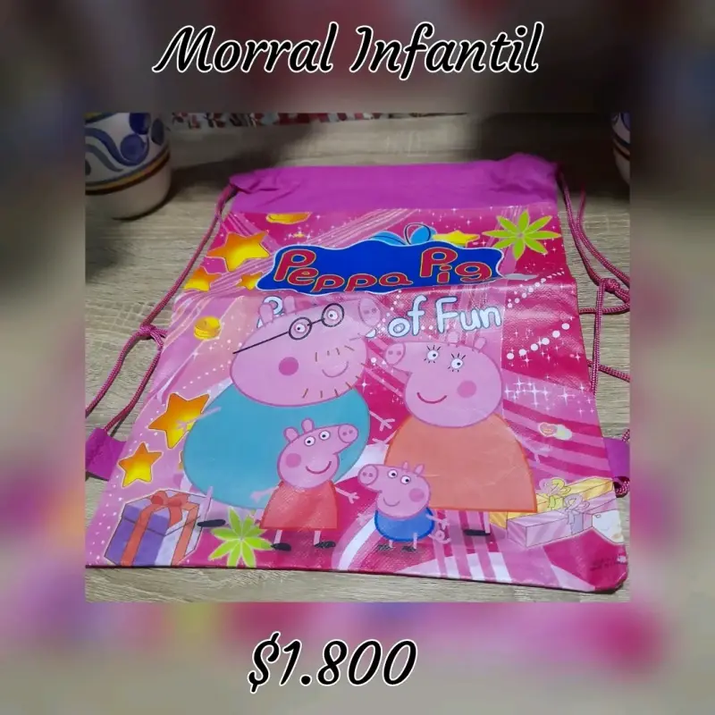 Morral infantil Peppa Pig