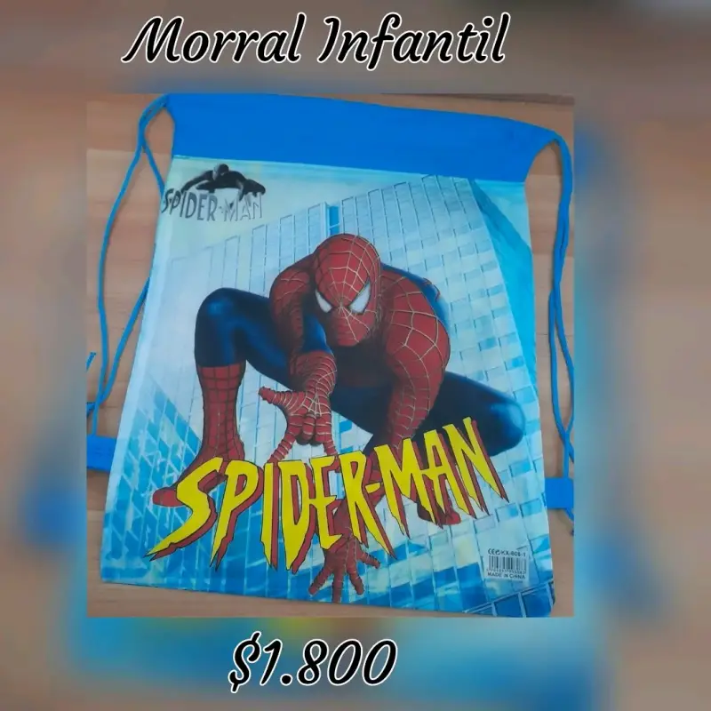 Mochila infantil de Spider-Man