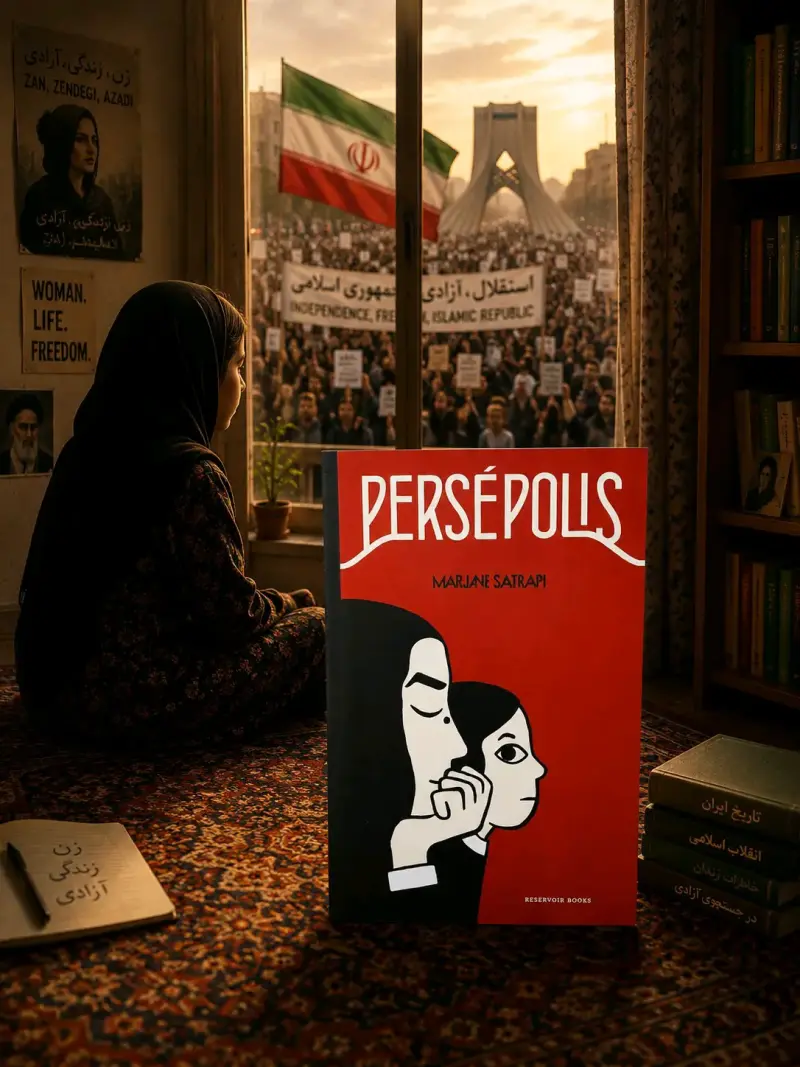 Libro 'Persépolis' de Marjane Satrapi