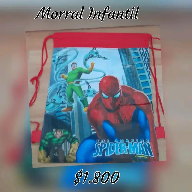 Morral infantil Spider-Man