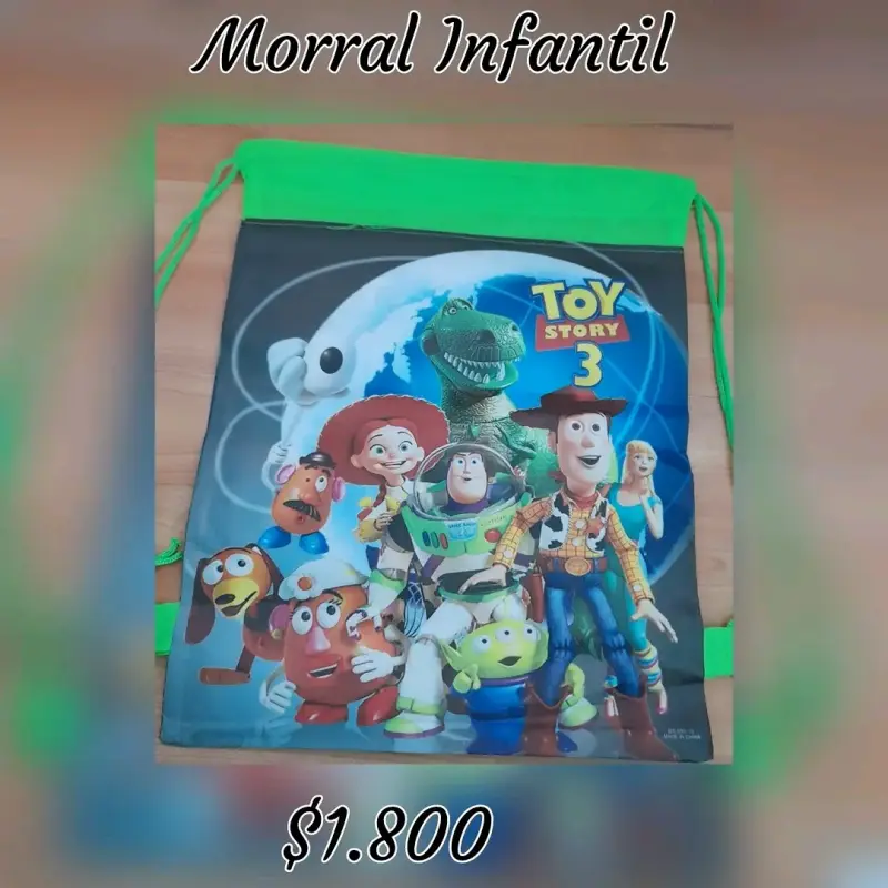 Morral infantil Toy Story 3