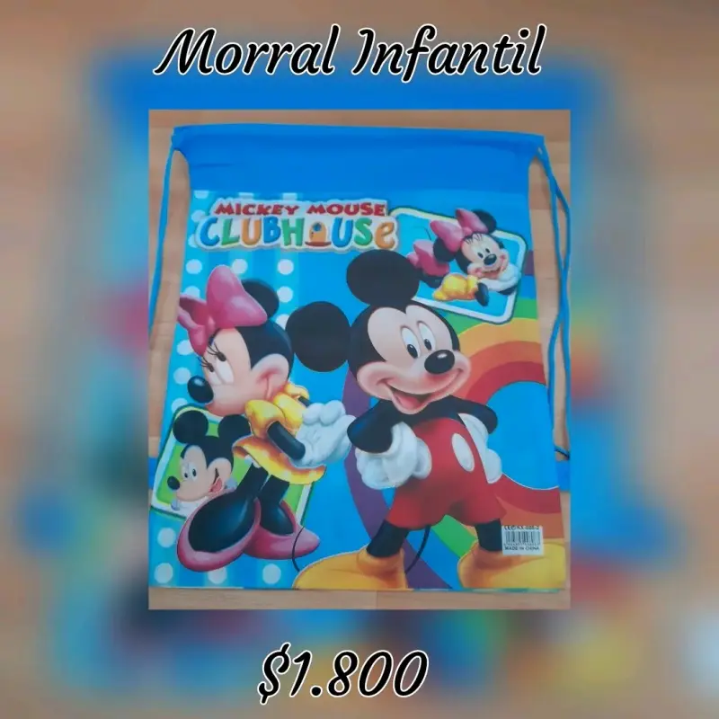 Morral infantil Mickey Mouse