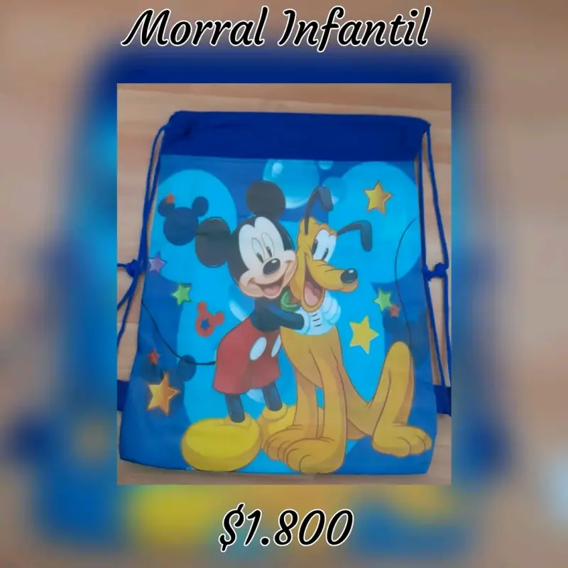 Morral infantil Mickey