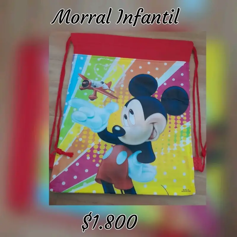 Morral infantil Mickey