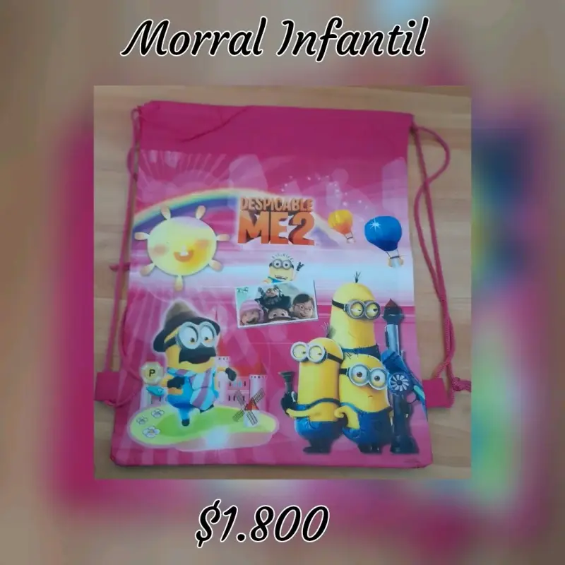 Morral infantil Minions