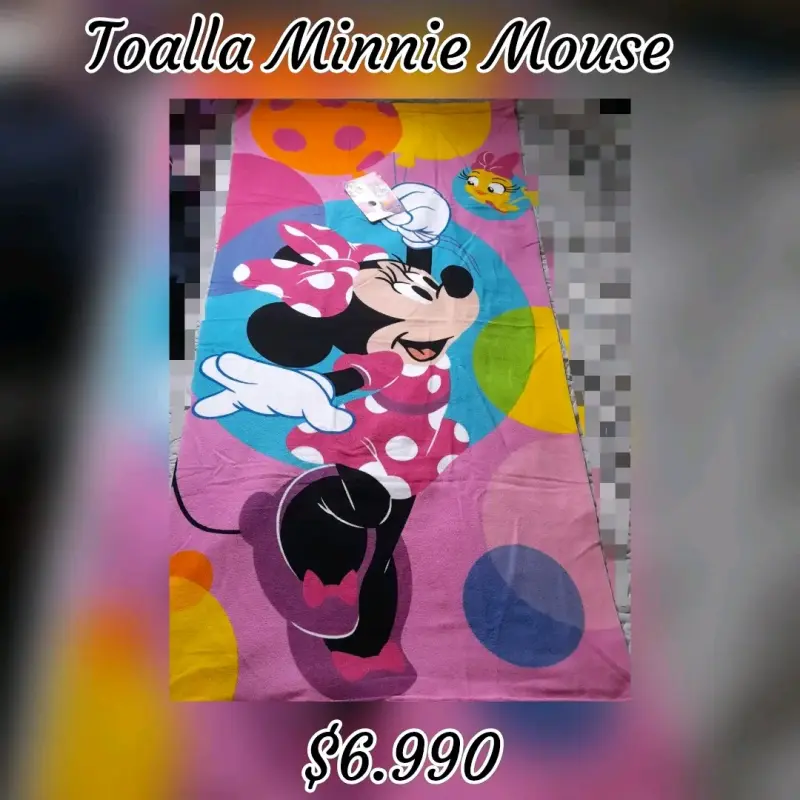 Toalla Minnie Mouse
