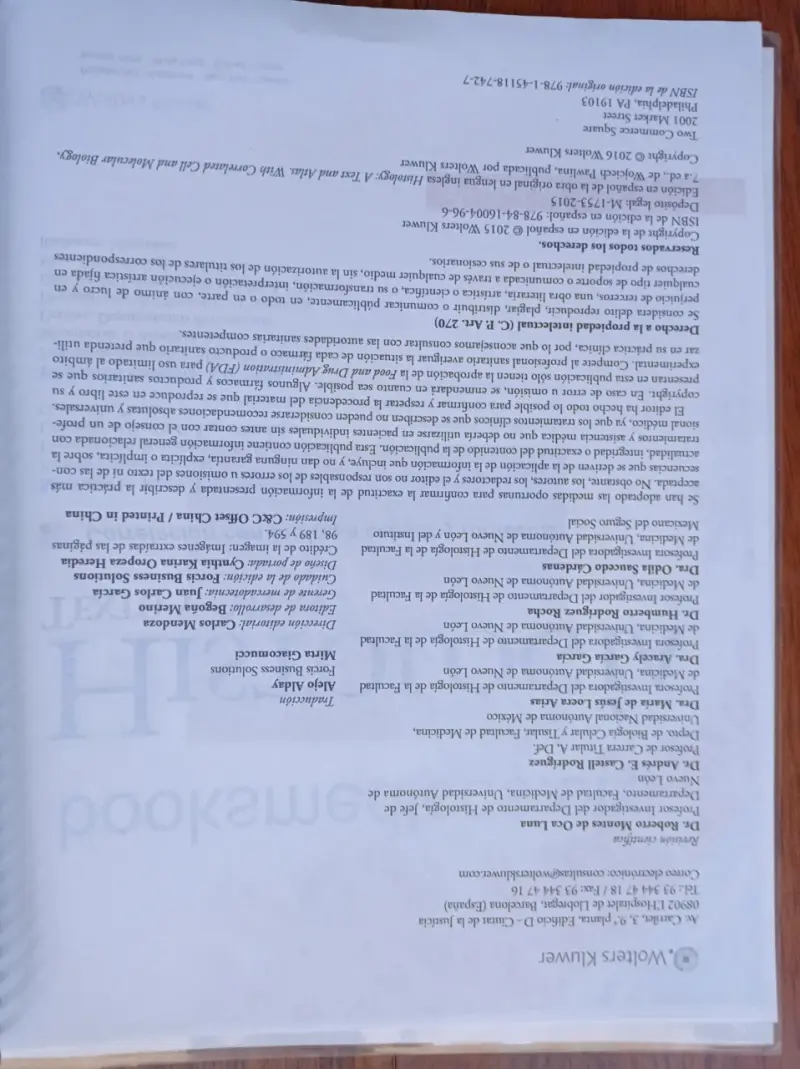 Libro Histología Ross 7ª edición - 4