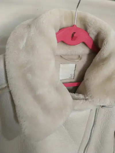Chaqueta de invierno beige Aviadora - miniatura 2