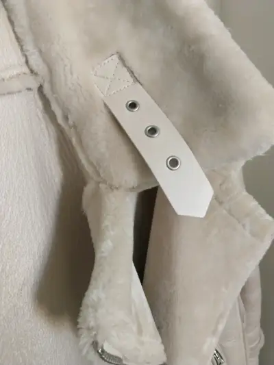 Chaqueta de invierno beige Aviadora - miniatura 4