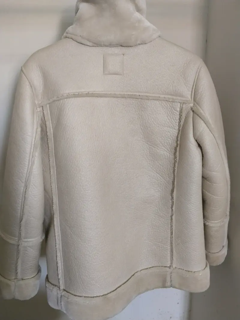 Chaqueta de invierno beige Aviadora - 6