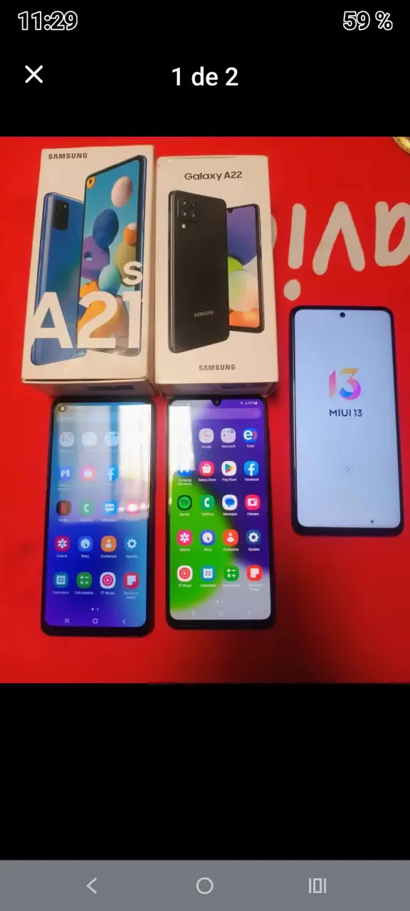 Samsung A-21S , Samsung A-22 , Celular Poco X3 pro - 1