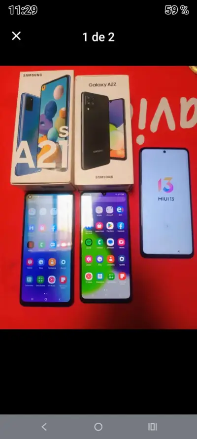Samsung A-21S , Samsung A-22 , Celular Poco X3 pro - miniatura 1