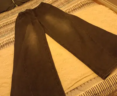 Pantalones anchos negros - miniatura 6