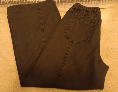 Pantalones anchos negros - miniatura 7