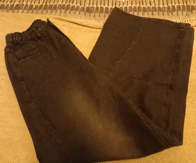 Pantalones anchos negros - miniatura 8
