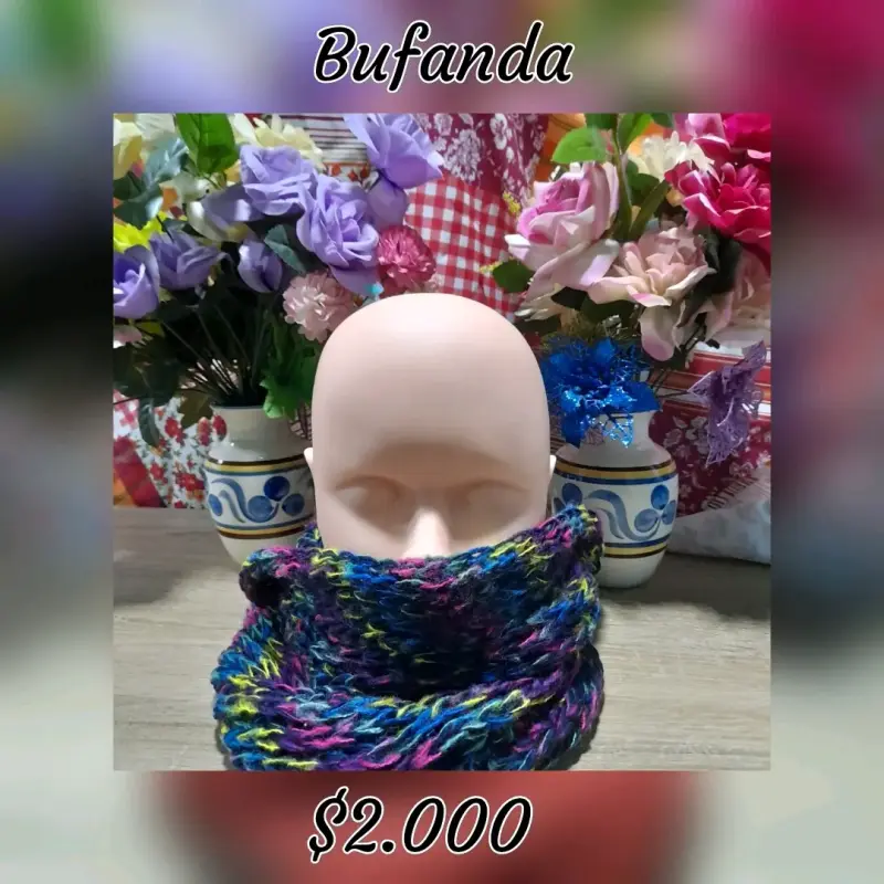 Bufanda multicolor