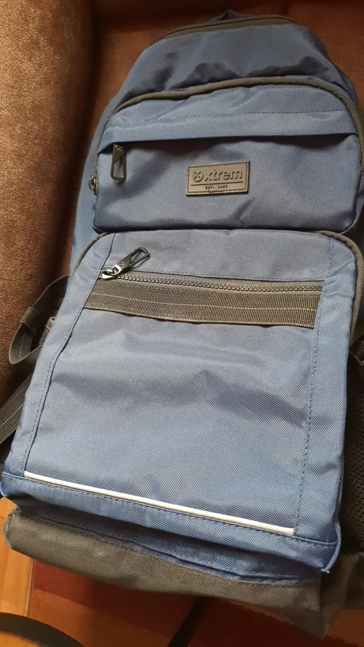 Mochila azul Xtrem