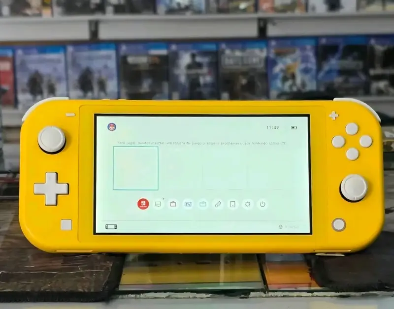 Consola Nintendo Switch Lite amarilla