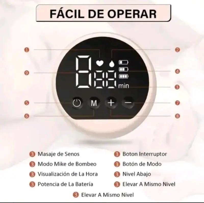 Extractor inalambrico y bolsas para leche materna - 5