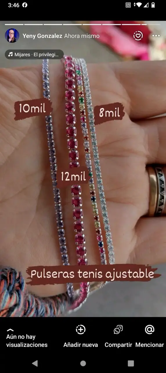 Pulseras de plata 925 - 5