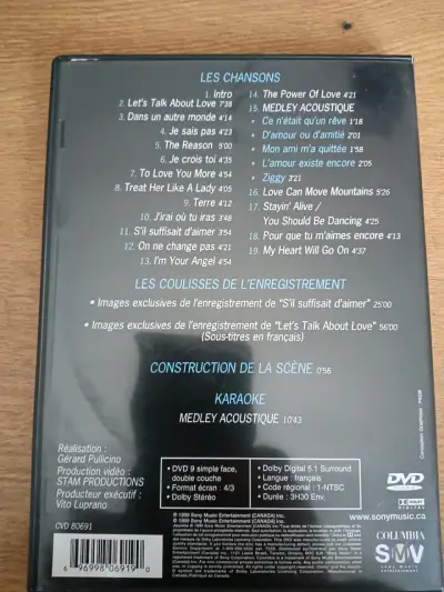 DVD Celine Dion Au Coeur Du Stade - miniatura 4