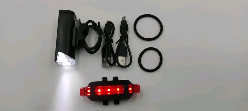Soporte celular para bicicleta +luces+ herramienta - 2
