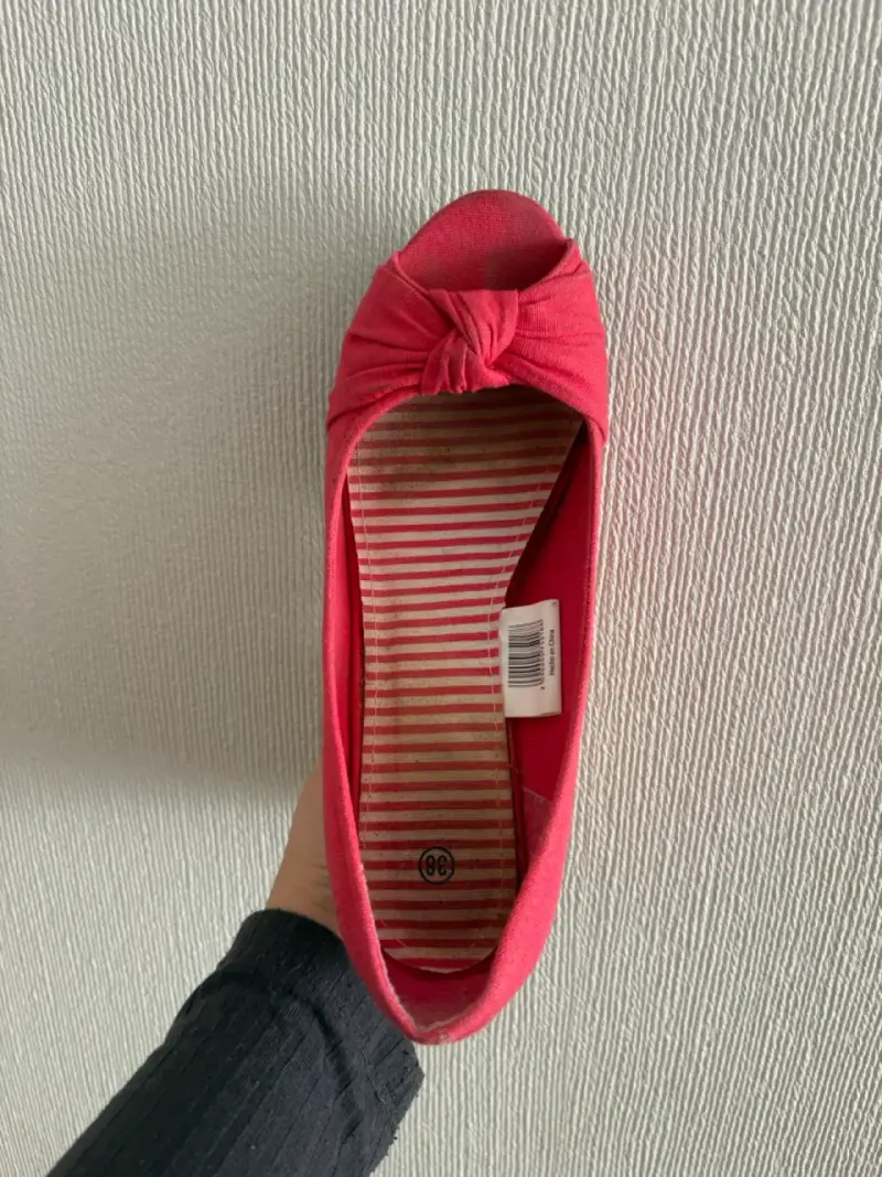 Zapatos de cuña rojos - 2