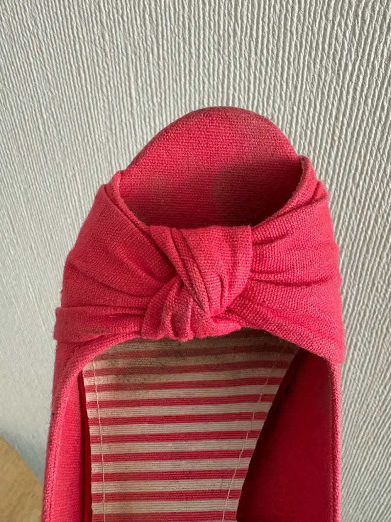 Zapatos de cuña rojos - 3