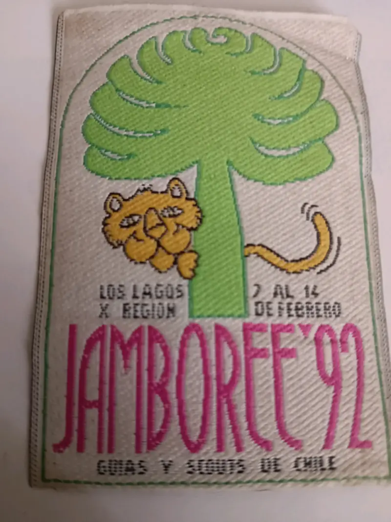 Parche Jamboree Chile 1992 - 3