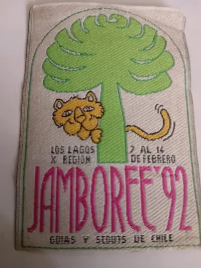 Parche Jamboree Chile 1992 - miniatura 3